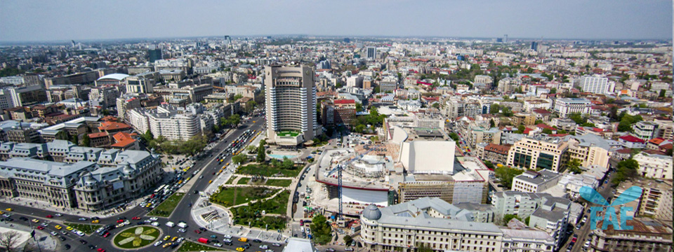 Poza aeriana Piata Universitatii si Intercontinental